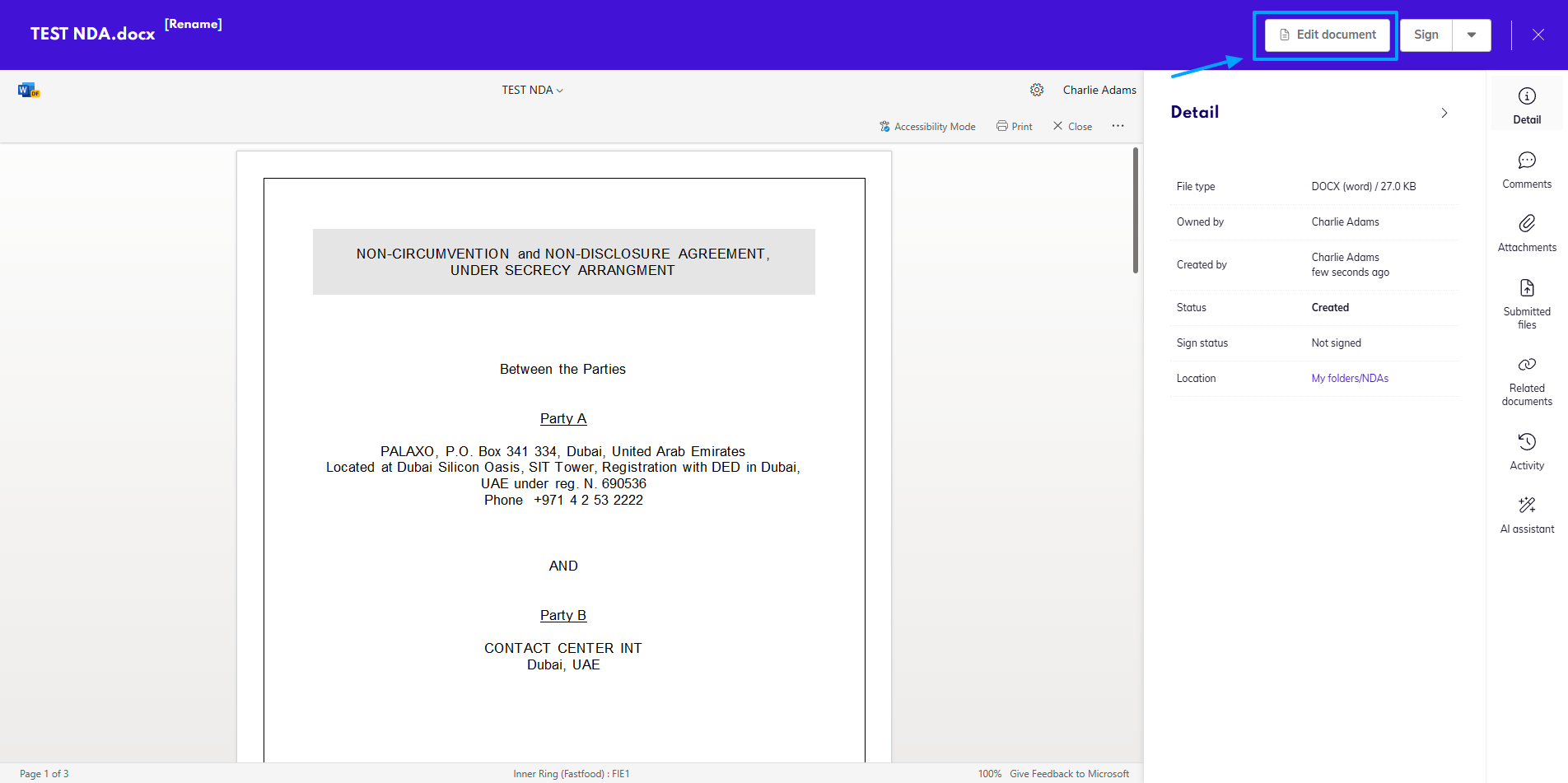 Editing an MS office doc.png