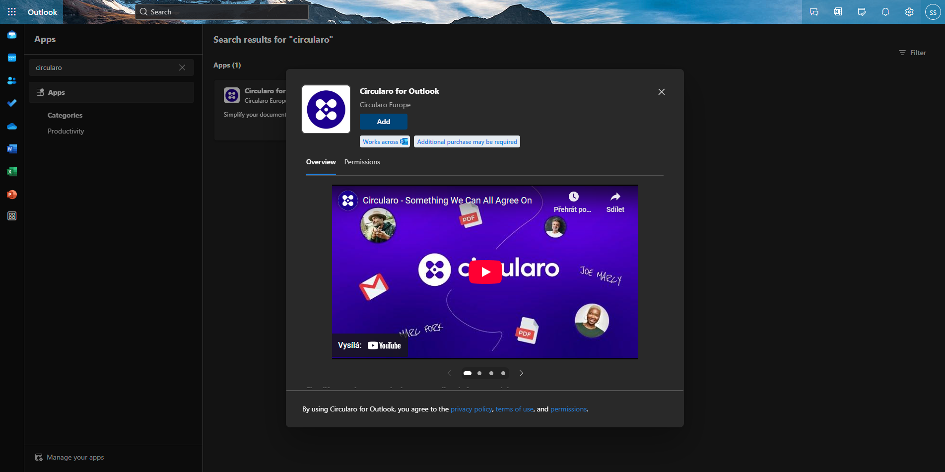 Add circularo to outlook.png