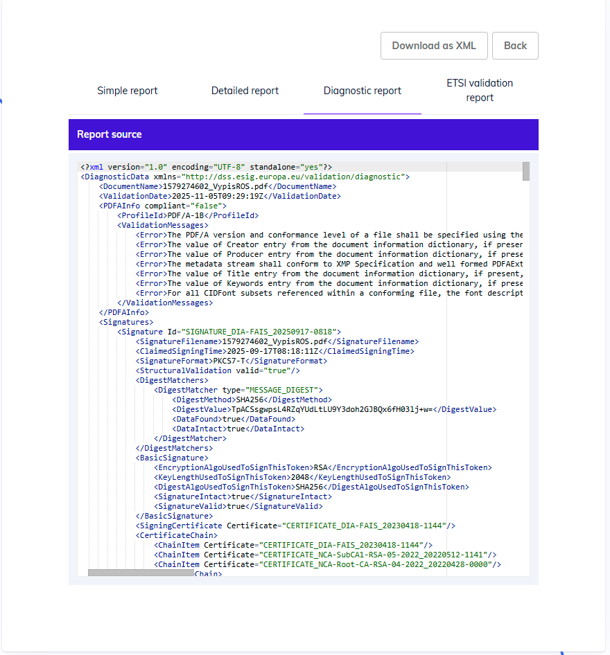 DSS Diagnostic report.png
