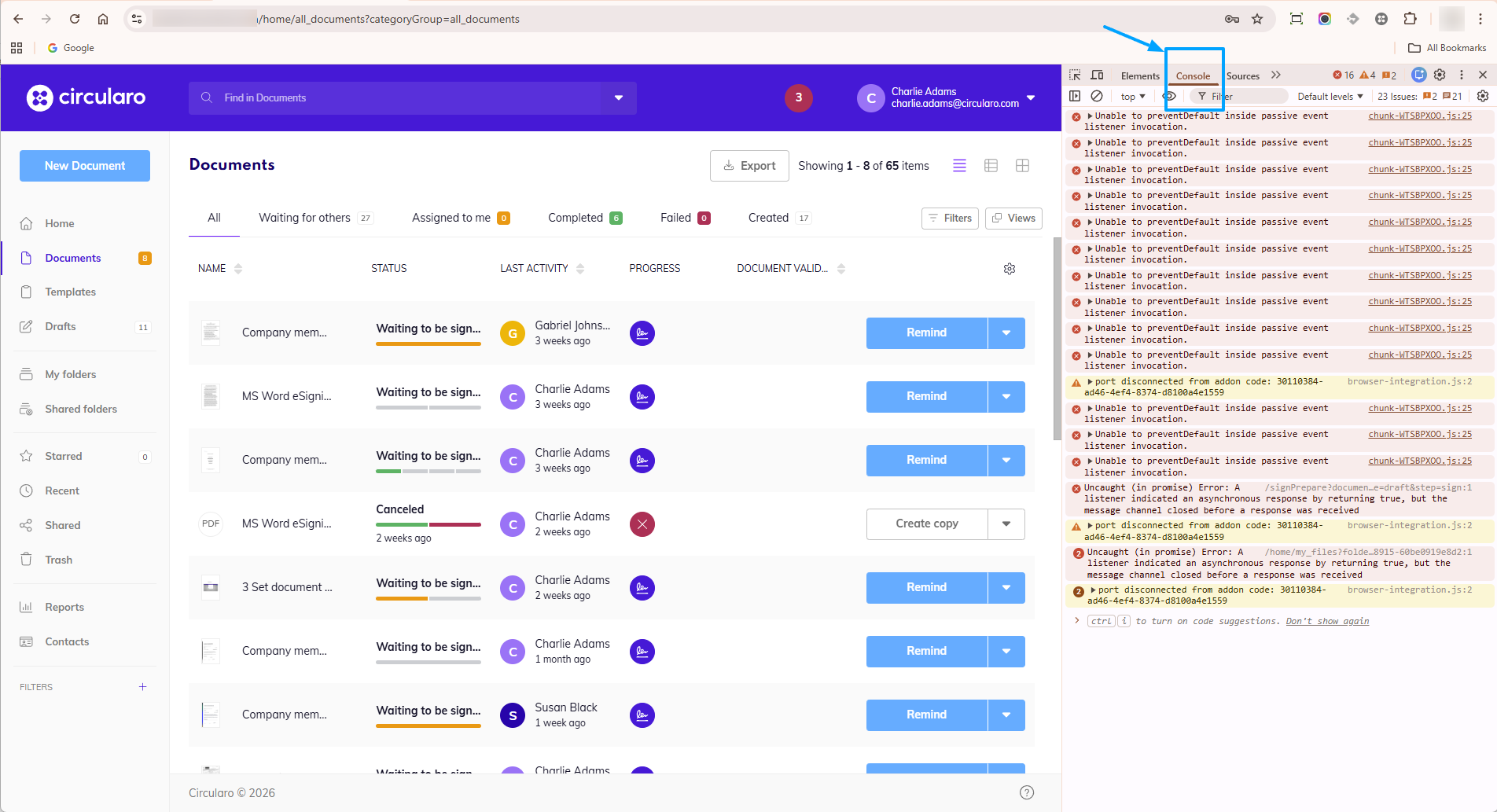 Chrome console tab.png