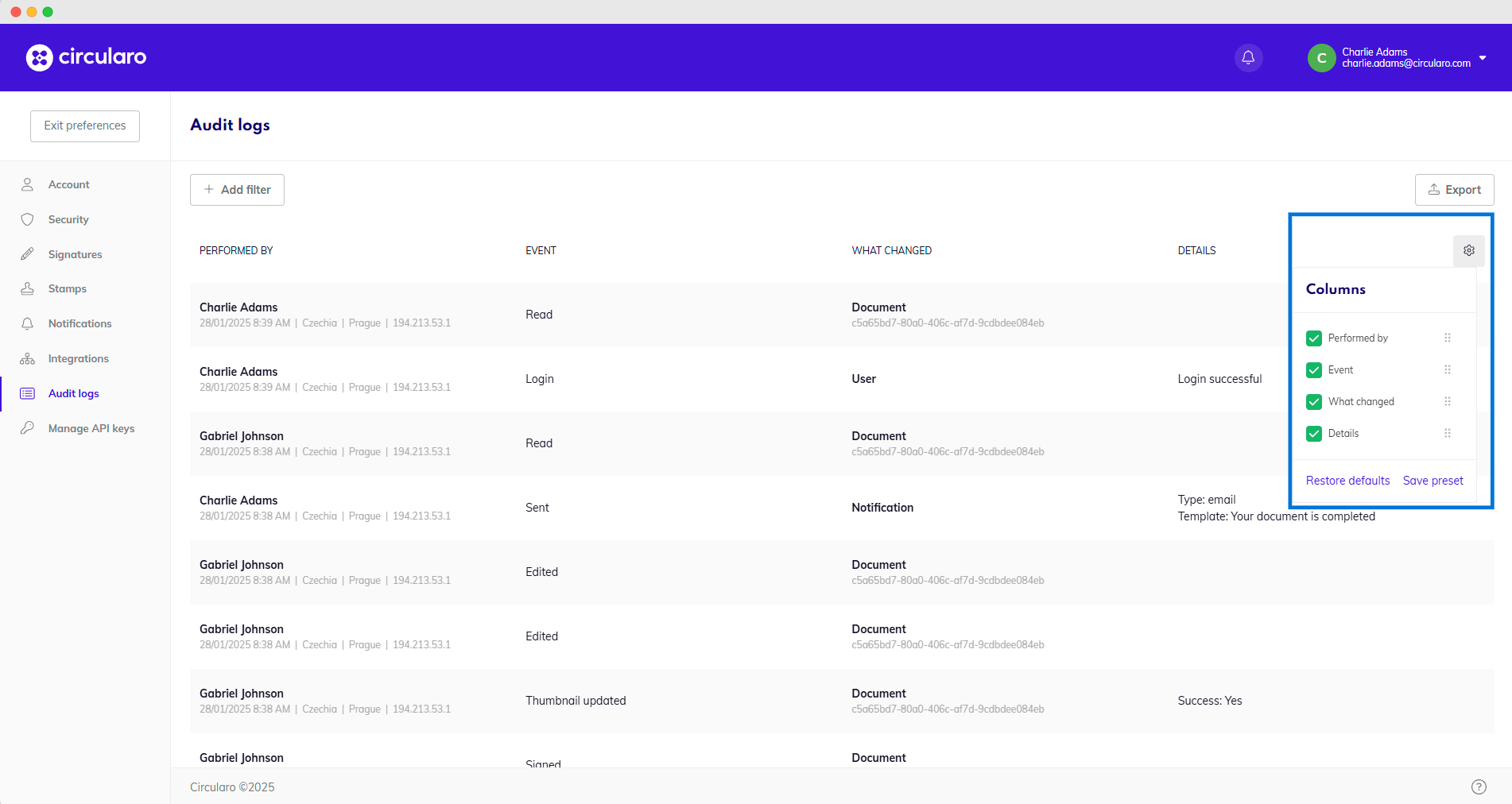 Columns in audit logs.png