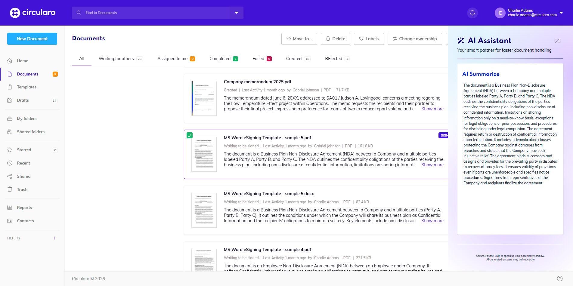 Ai Assistant in List view.png